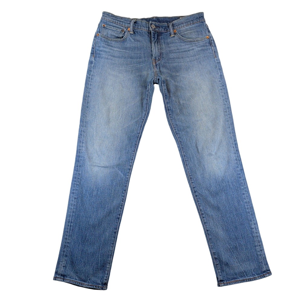 Levis 511 Slim Fit Jeans Mens 33x32 White Oak Cone Denim Medium Wash 04511-1738